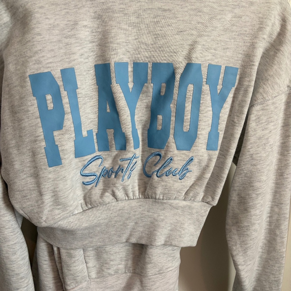 Play boy sweat suit